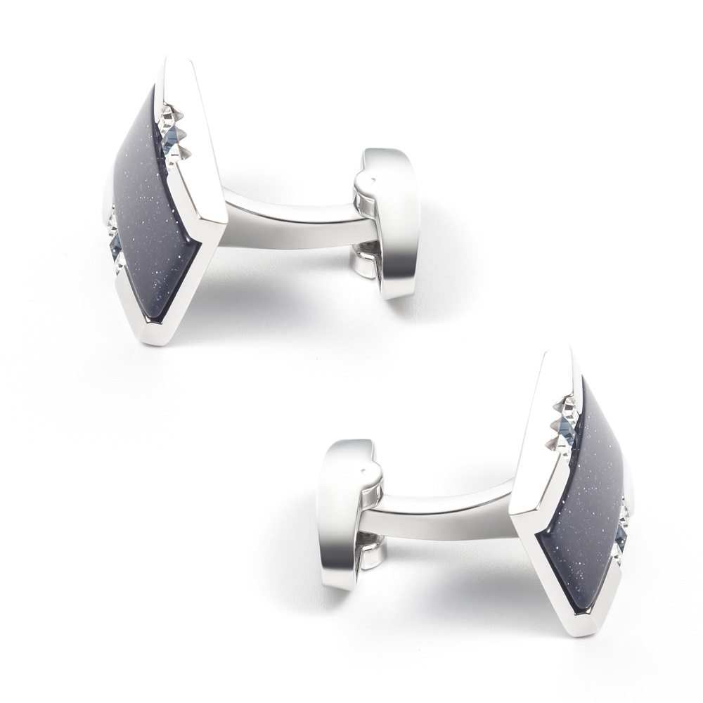 Aventurine Starstone Cufflinks Metal Cufflinks