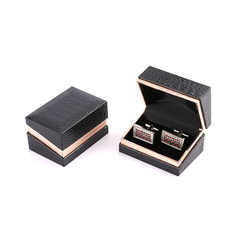 Cheap cufflinks wholesale custom logo cufflinks box