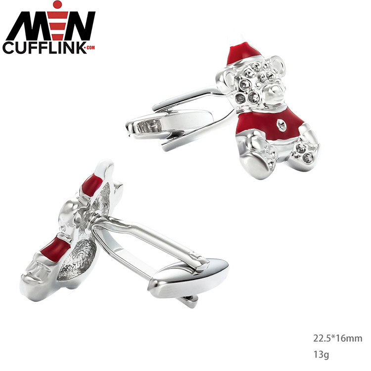 Christmas Bear Cufflinks Festival cufflinks wholesale