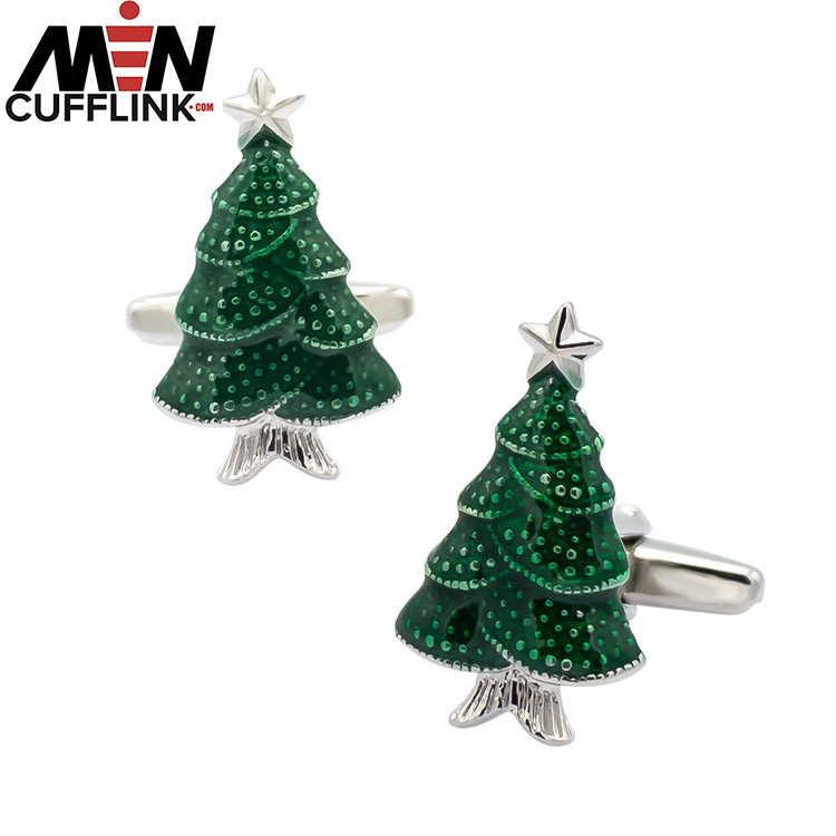 Christmas Tree Cufflinks Festival cufflinks wholesale