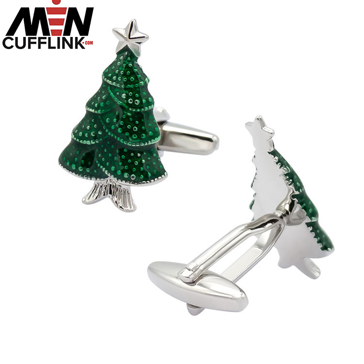 Christmas Tree Cufflinks Festival cufflinks wholesale