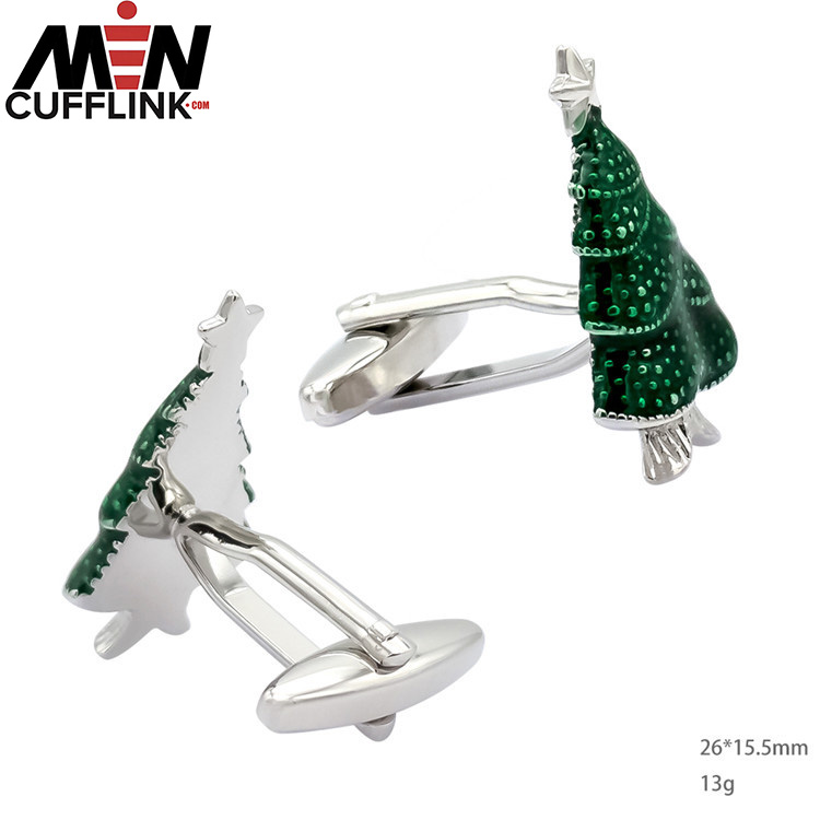 Christmas Tree Cufflinks Festival cufflinks wholesale