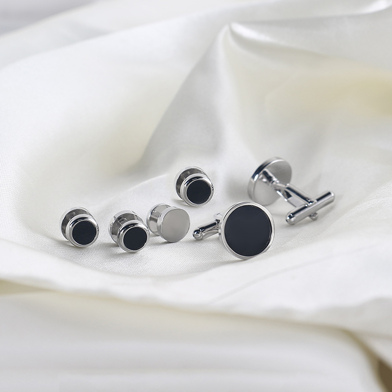 Classic Metal cufflinks metal cufflinks set wholesale