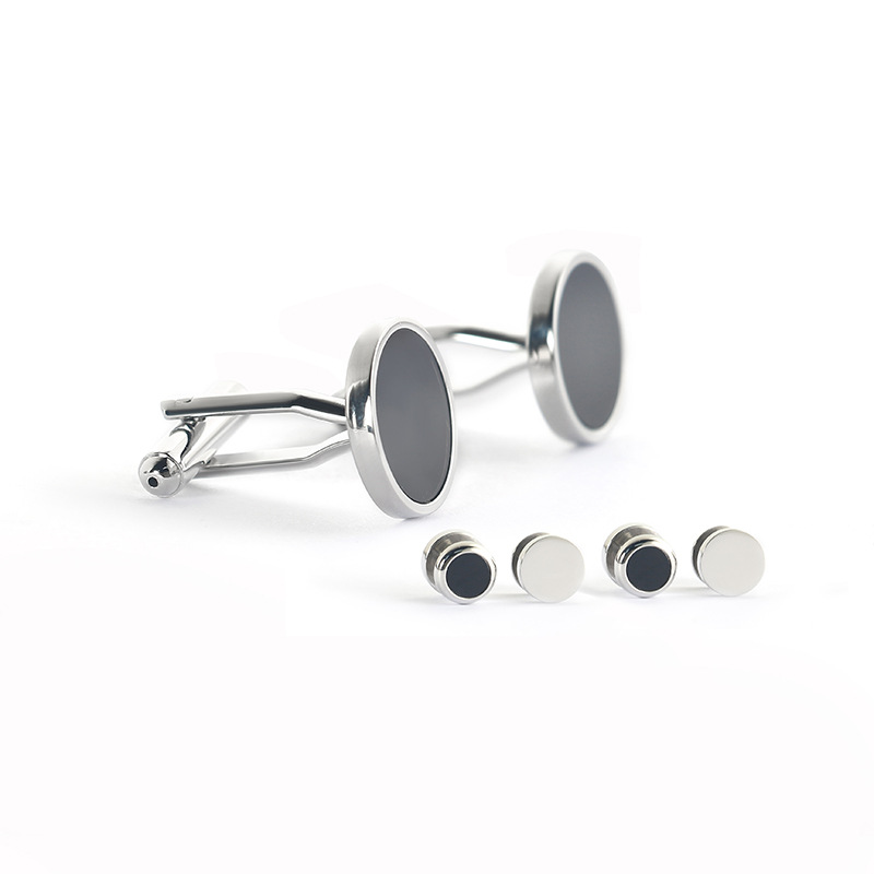 Classic Metal cufflinks metal cufflinks set wholesale