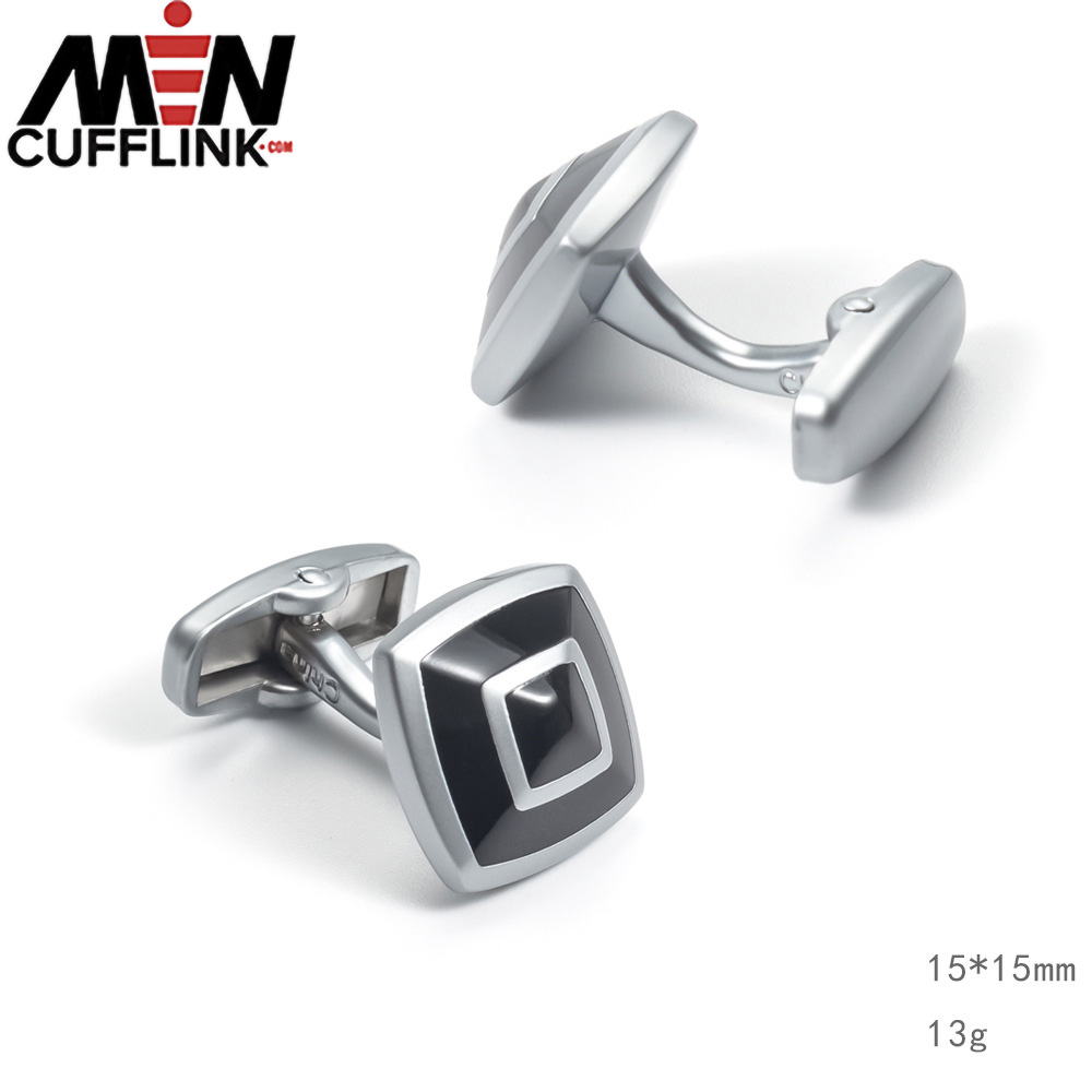 Enamel Cufflink free samples with wholesale prices cufflink