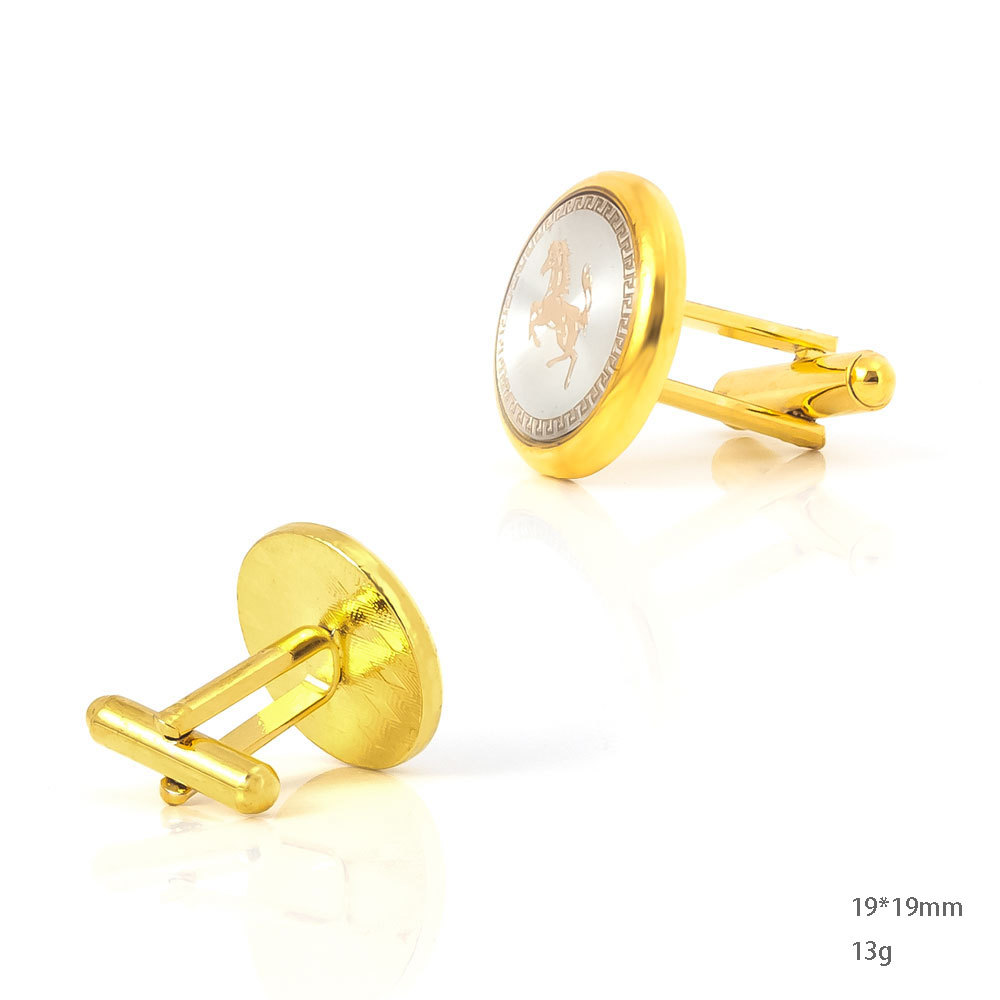 Enamel cufflinks factory with wholesale prices