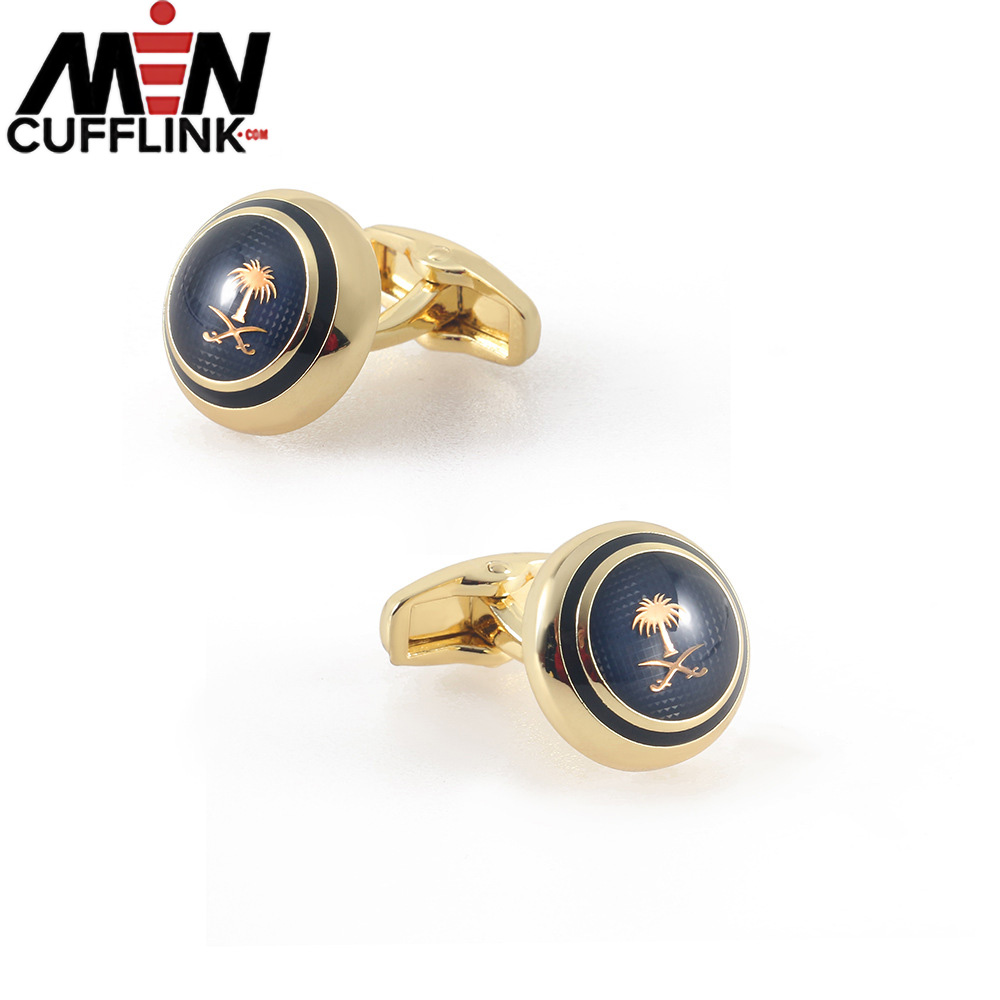 Enamel cufflinks manufacturer men cufflinks wholesale