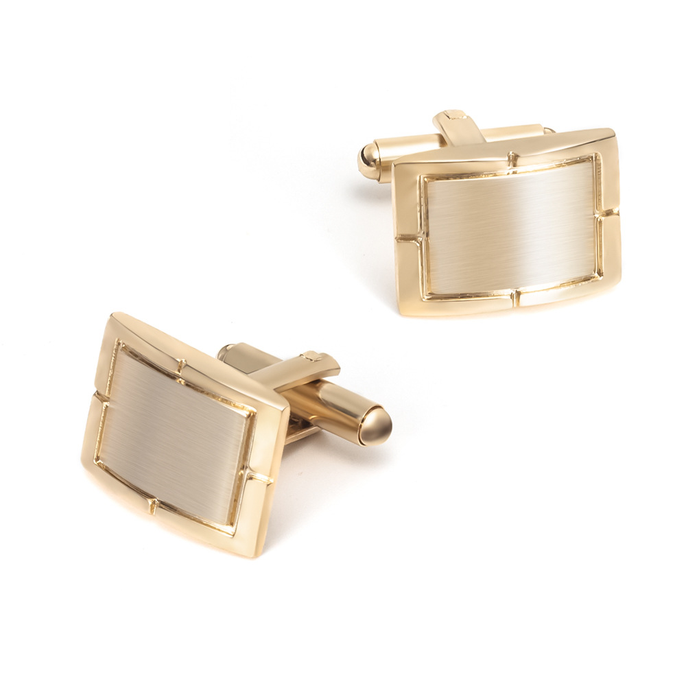 Golden Cufflinks wholesale custom cufflinks set wholesale