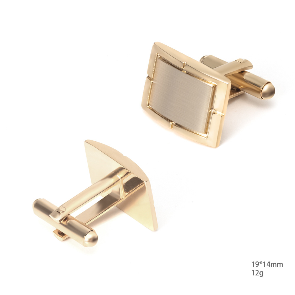 Golden Cufflinks wholesale custom cufflinks set wholesale