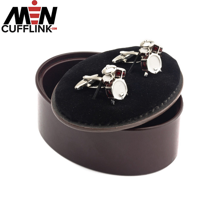 Leather Cufflinks Box supplier wholesale custom Cufflinks