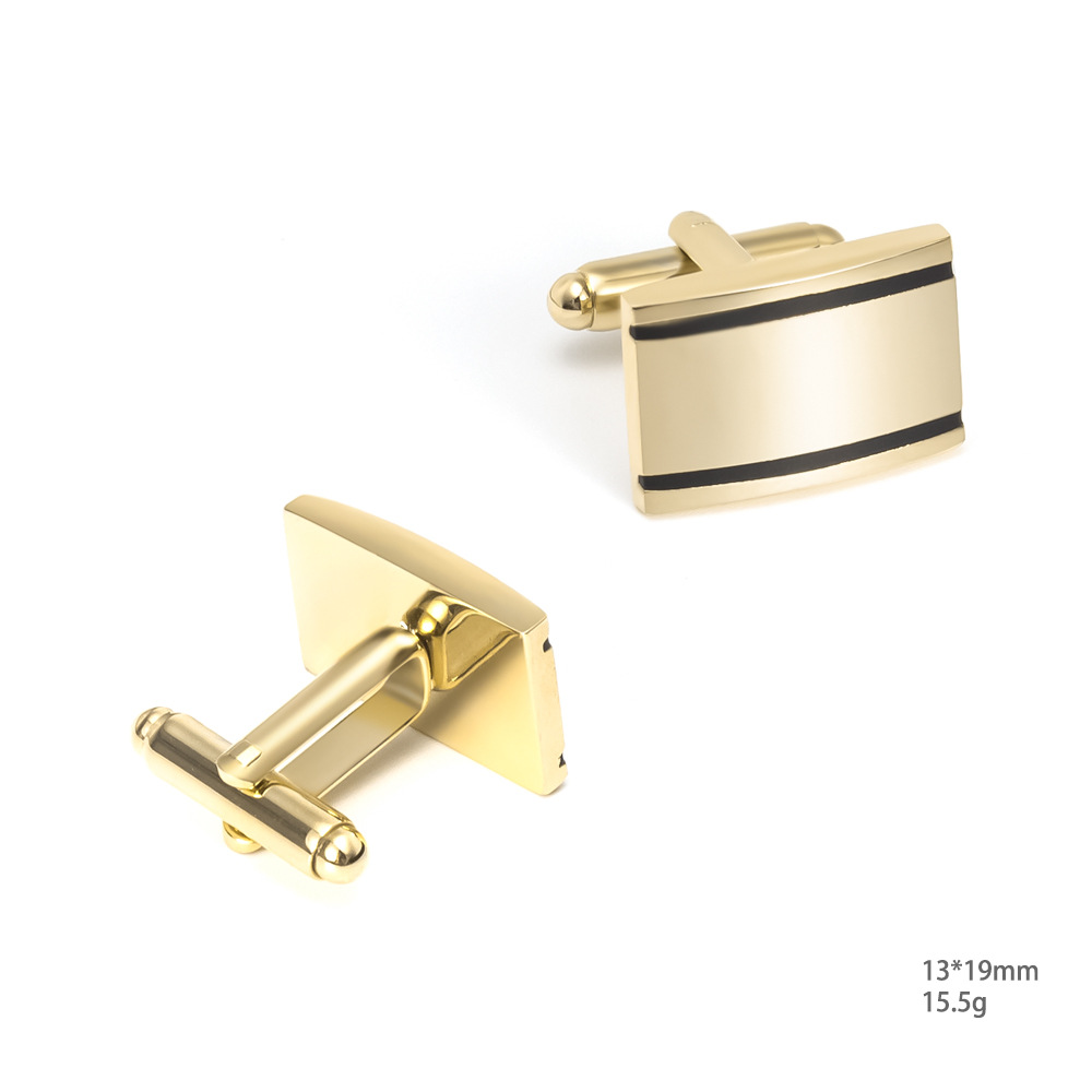 Metal cufflinks metal cufflinks with tie pin set wholesale