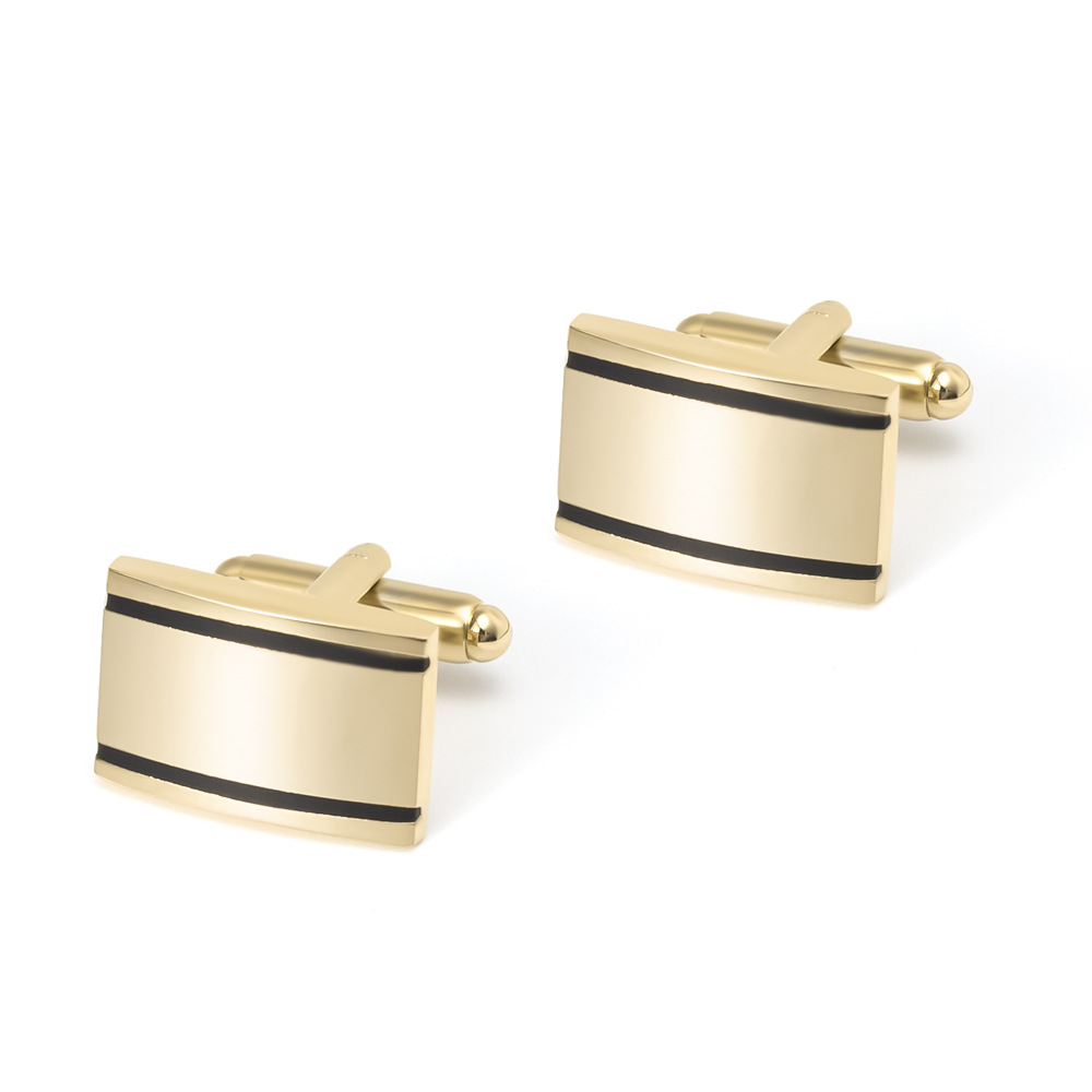 Metal cufflinks metal cufflinks with tie pin set wholesale