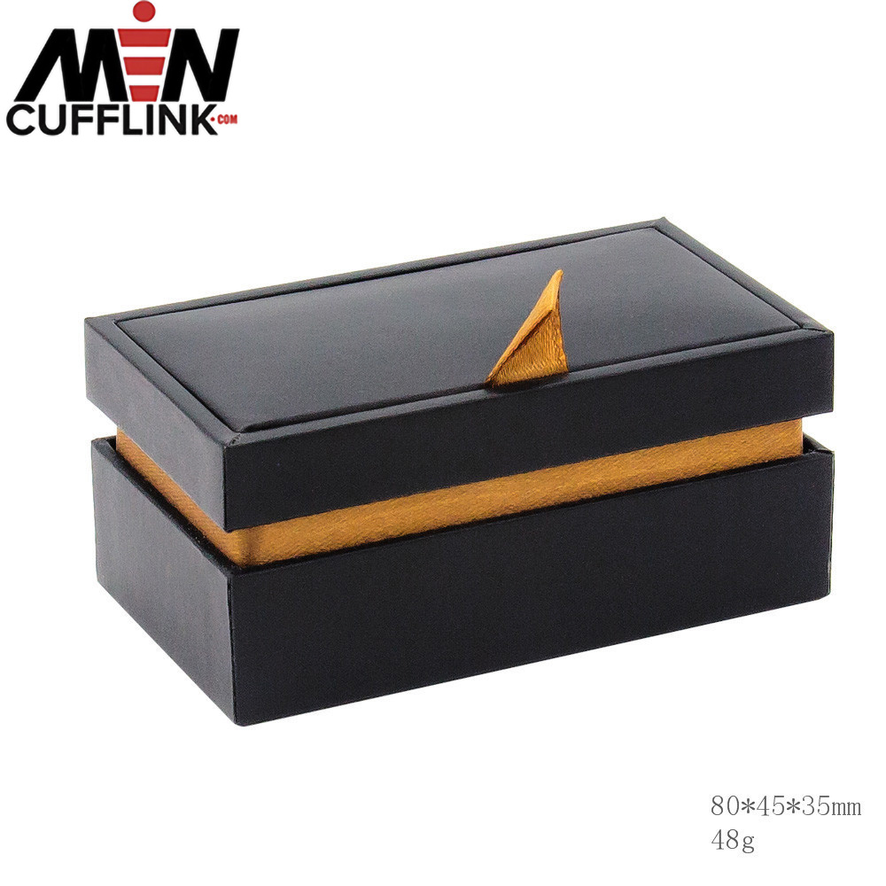 PU cufflinks boxes wholesale custom cufflinks set