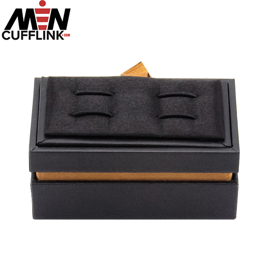 PU cufflinks boxes wholesale custom cufflinks set