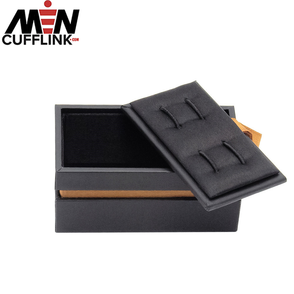 PU cufflinks boxes wholesale custom cufflinks set