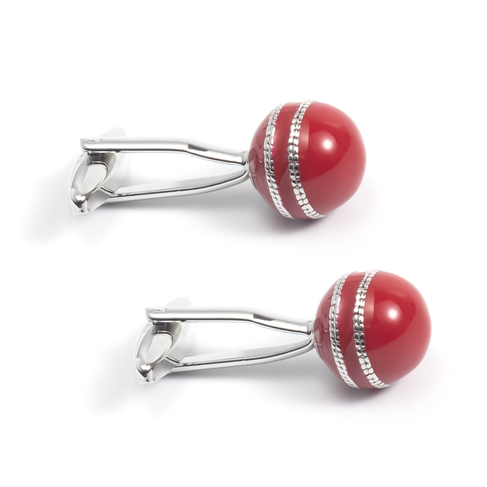 Round Ball sports cufflinks wholesale