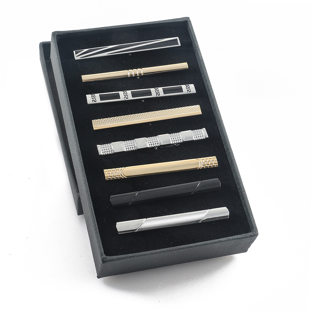 Tie pin set wholesale metal tie pin wholesale