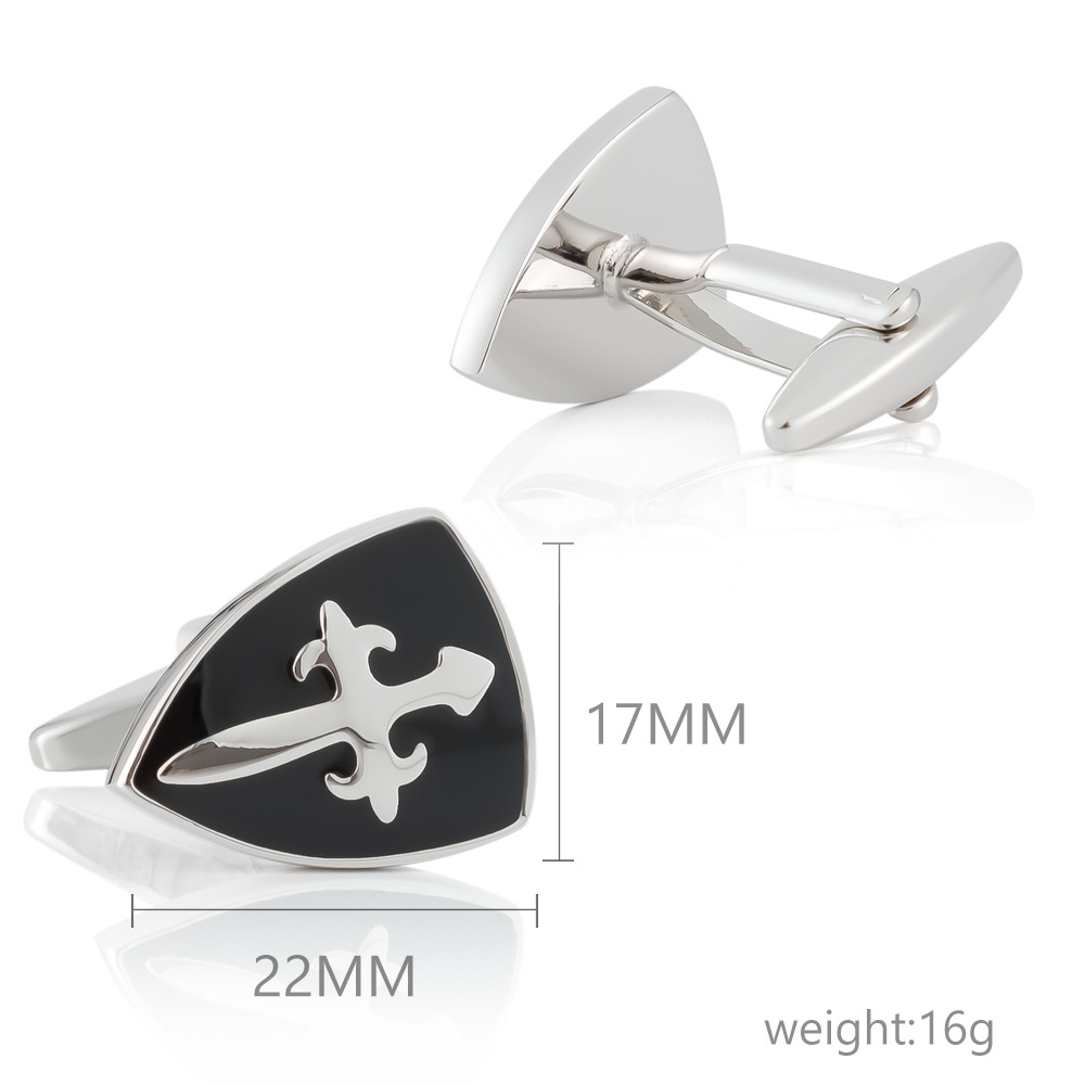 Wholesale enamel cufflinks custom novelty cufflinks