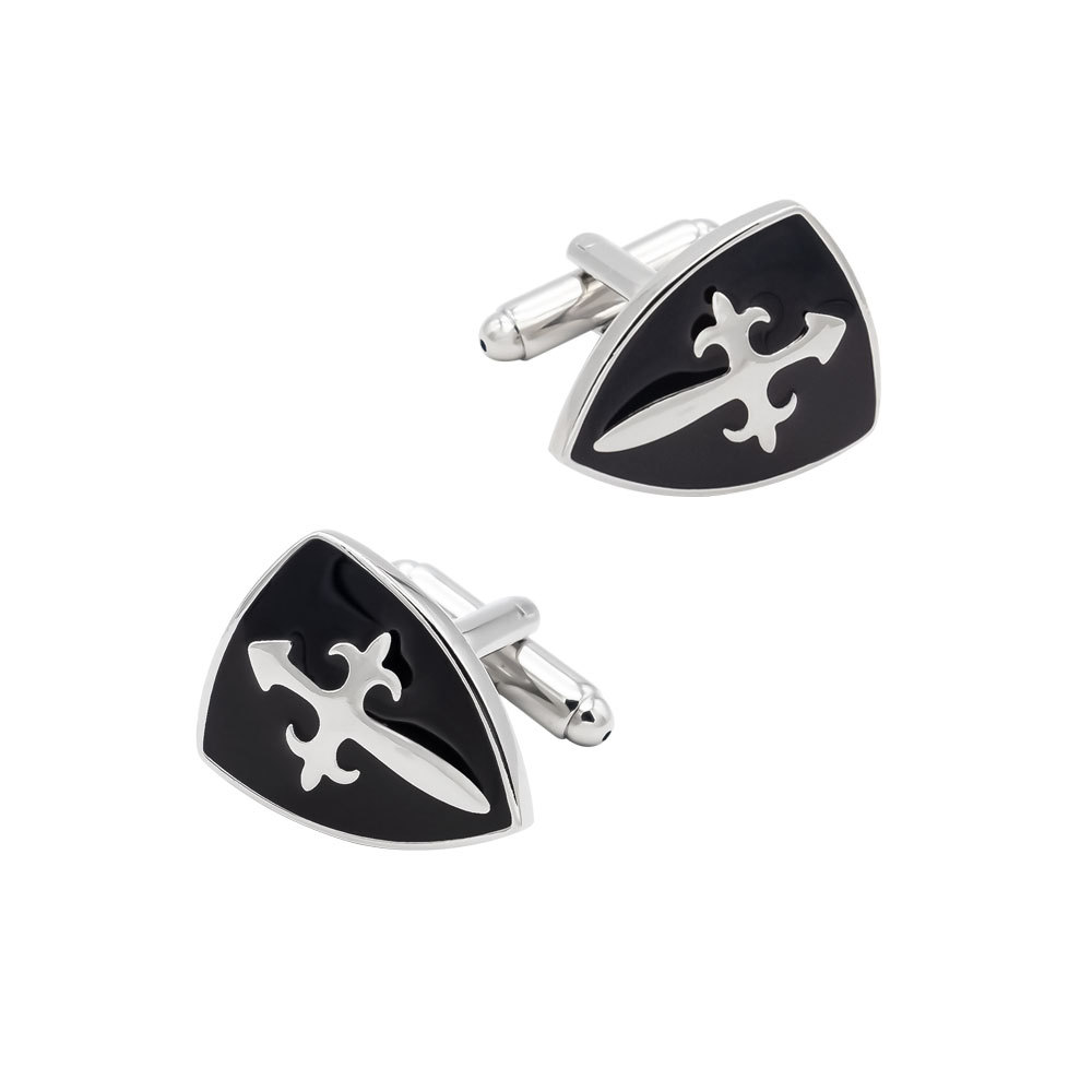 Wholesale enamel cufflinks custom novelty cufflinks