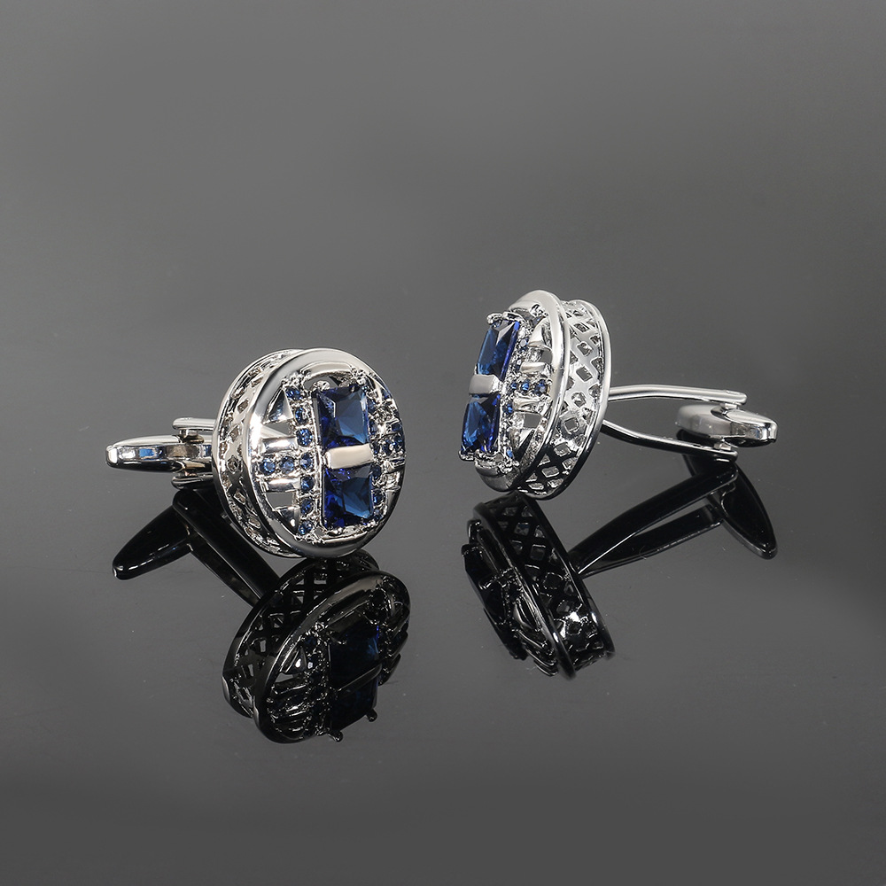 Zircon Cufflinks stones cufflinks with factory prices