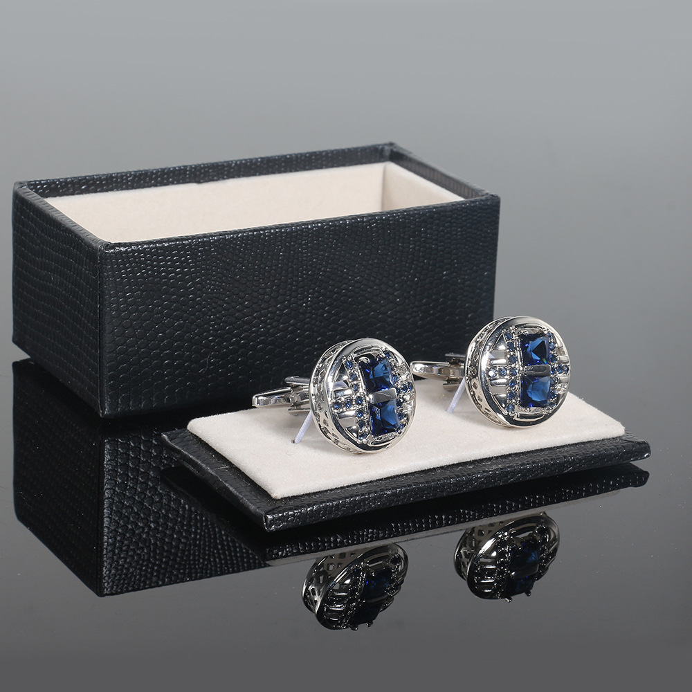 Zircon Cufflinks stones cufflinks with factory prices