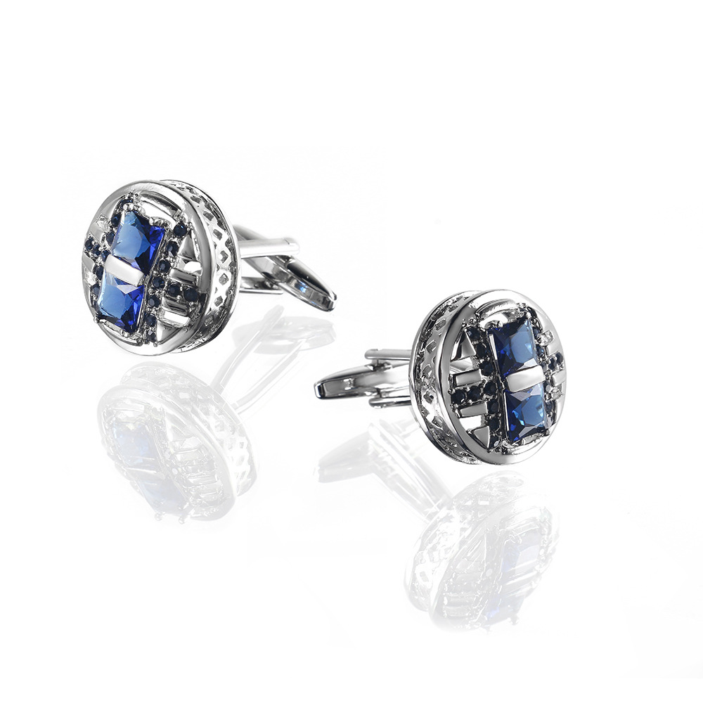 Zircon Cufflinks stones cufflinks with factory prices