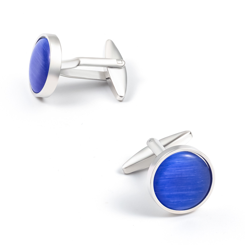 cat's eye cufflinks stone cufflinks