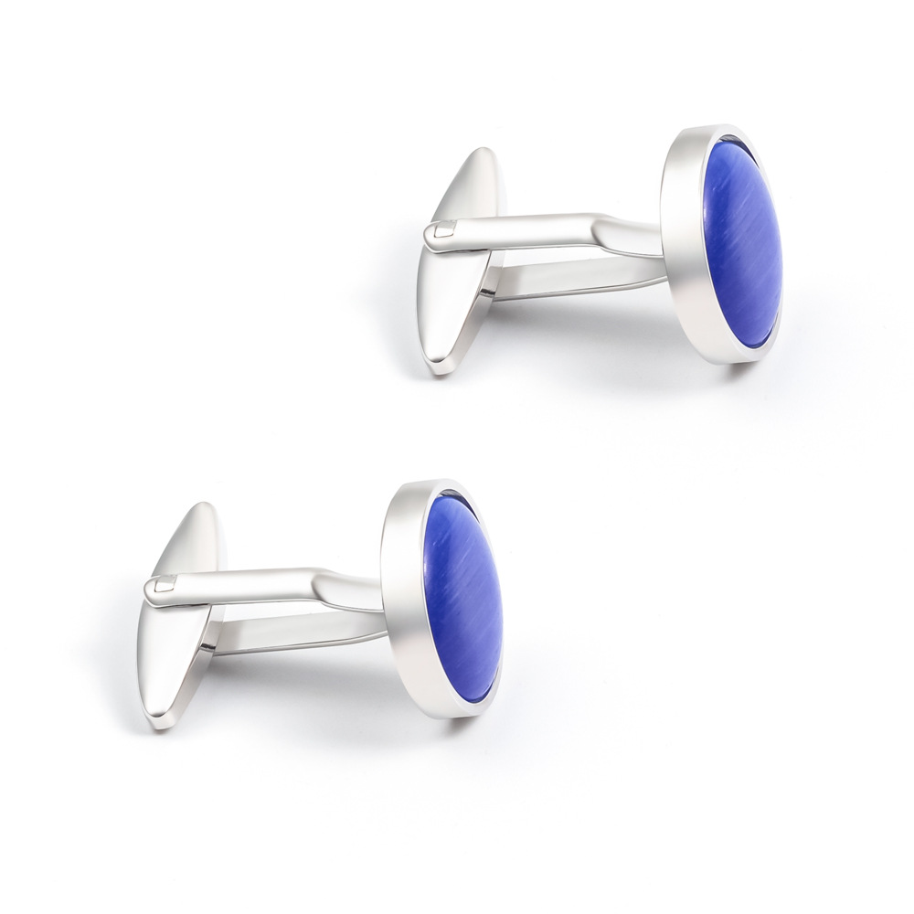 cat's eye cufflinks stone cufflinks