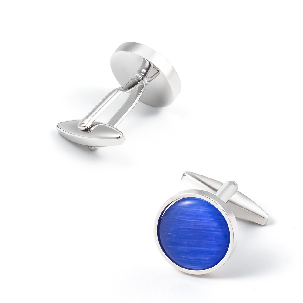 cat's eye cufflinks stone cufflinks