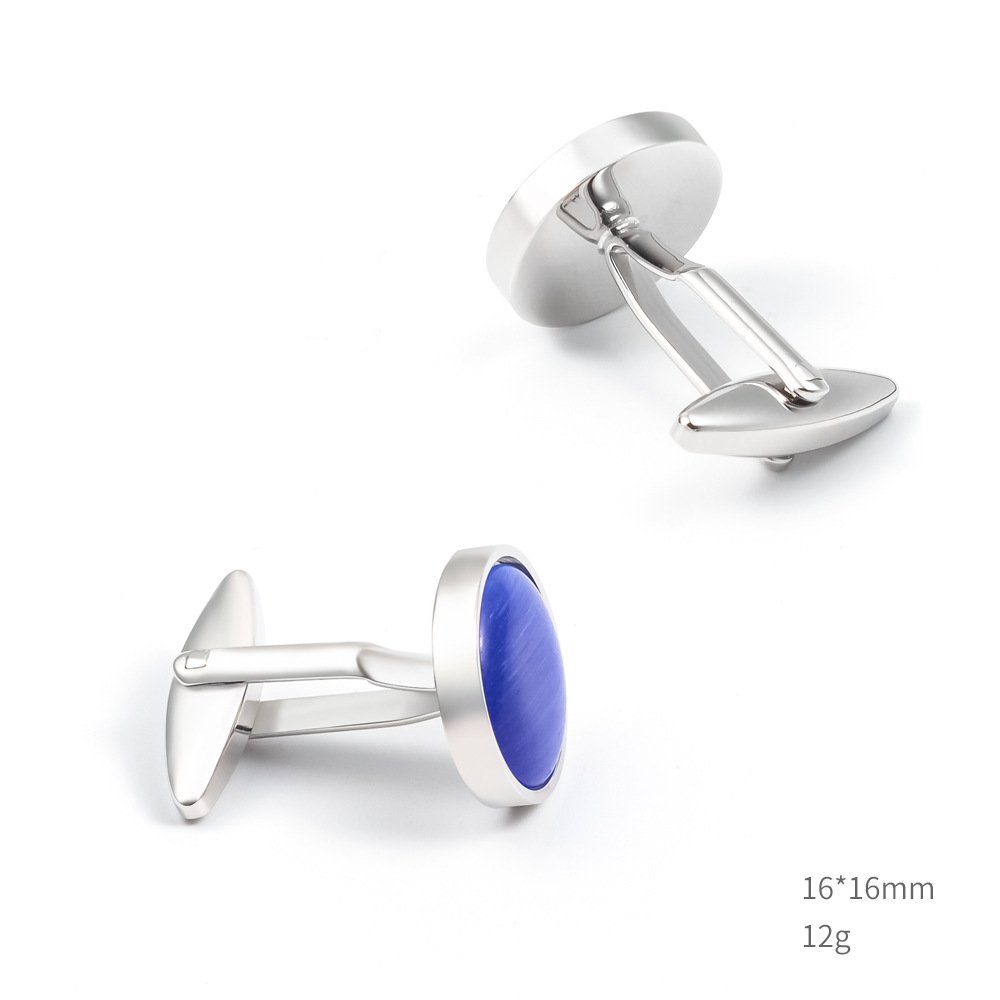 cat's eye cufflinks stone cufflinks