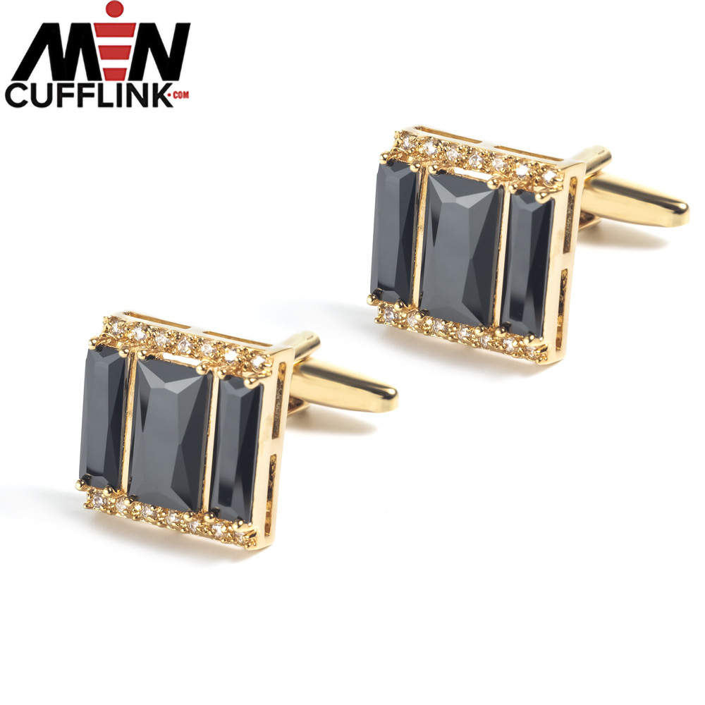 crystal cufflinks stone cufflinks