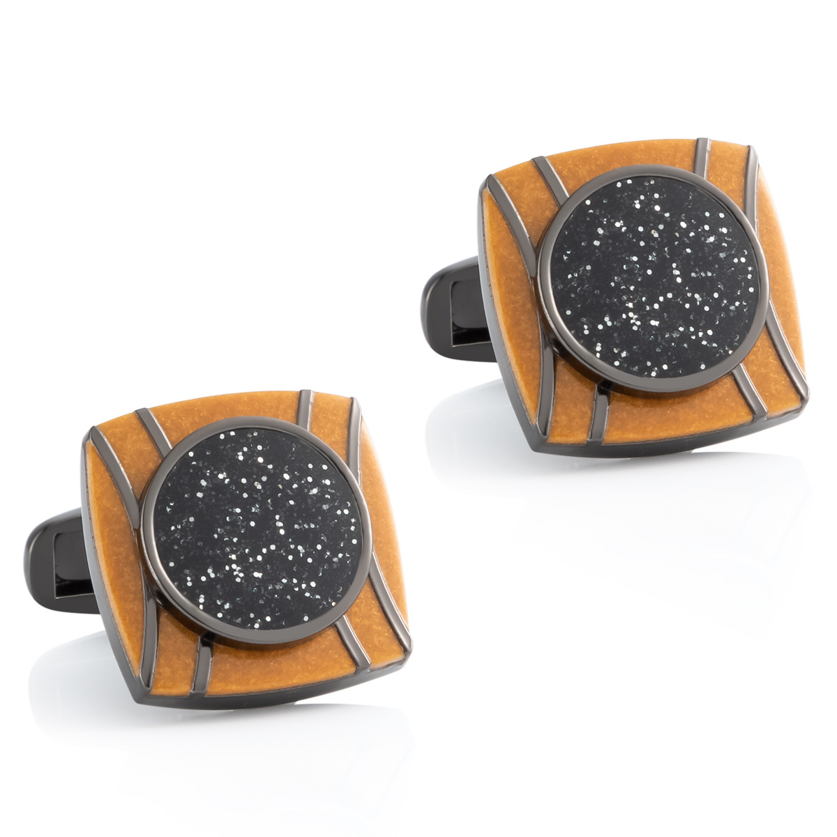 Alloy cufflinks wholesale custom stone cufflinks