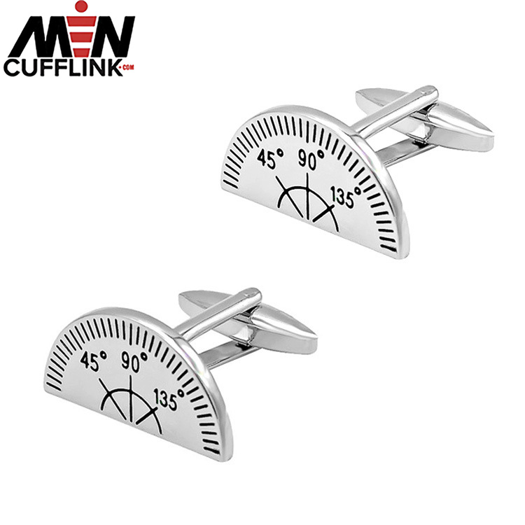 Angle Ruler Cufflinks metal cufflinks