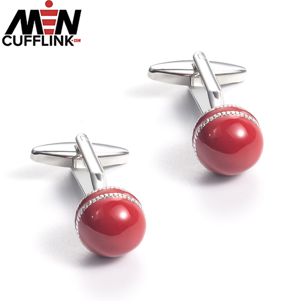 Ball shape cufflinks wholesale diamonds cufflinks factory