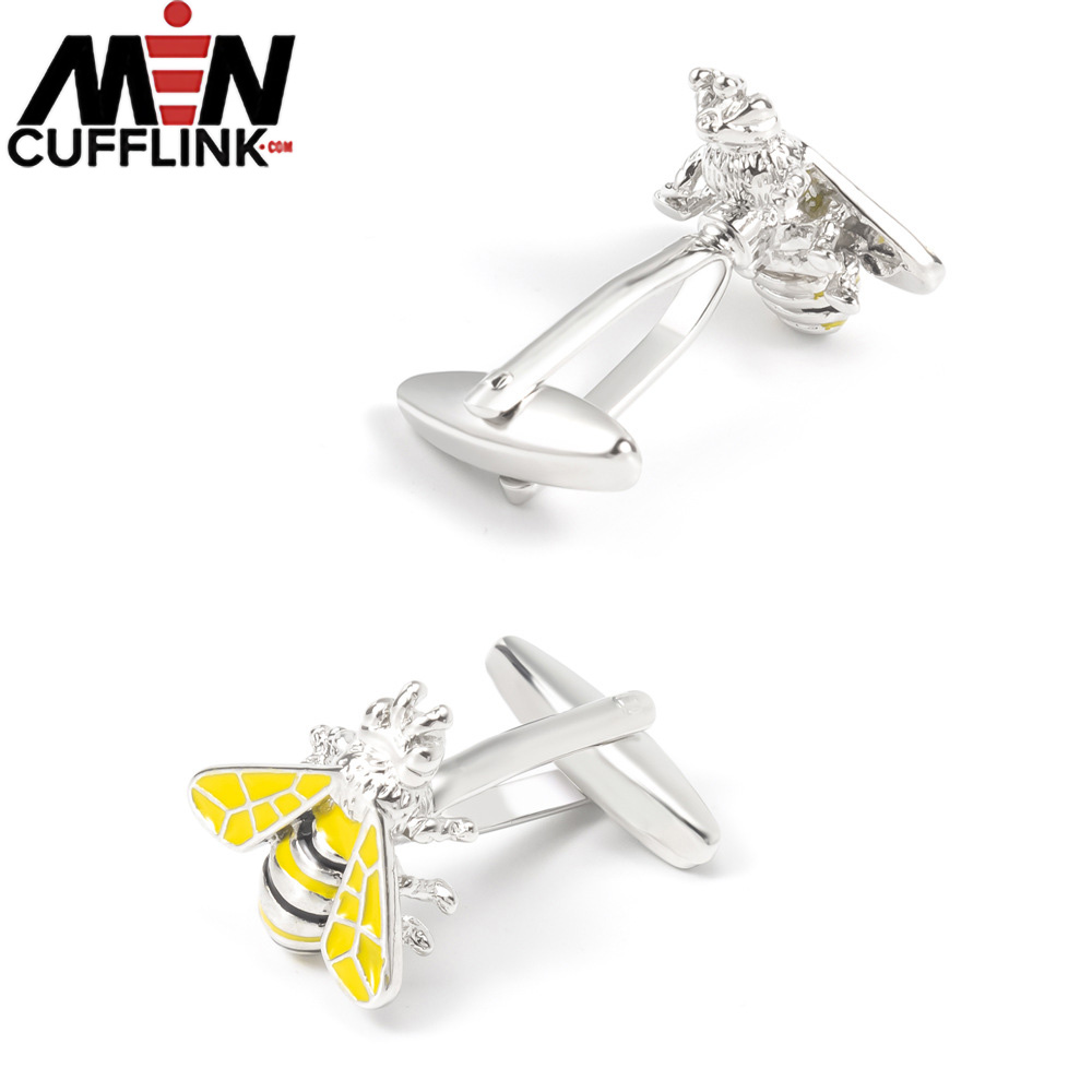 Bee Cufflinks Metal Cufflinks wholesale