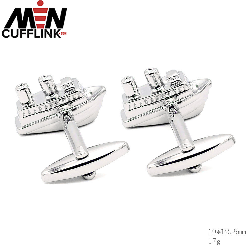 Boat Cufflinks Metal cufflinks funny cufflinks manufacturer