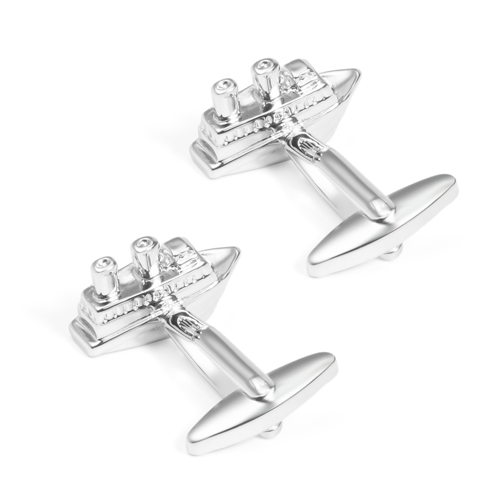 Boat Cufflinks Metal cufflinks funny cufflinks manufacturer