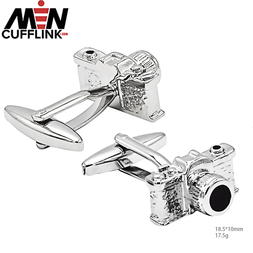 Camera cufflinks funny cufflink