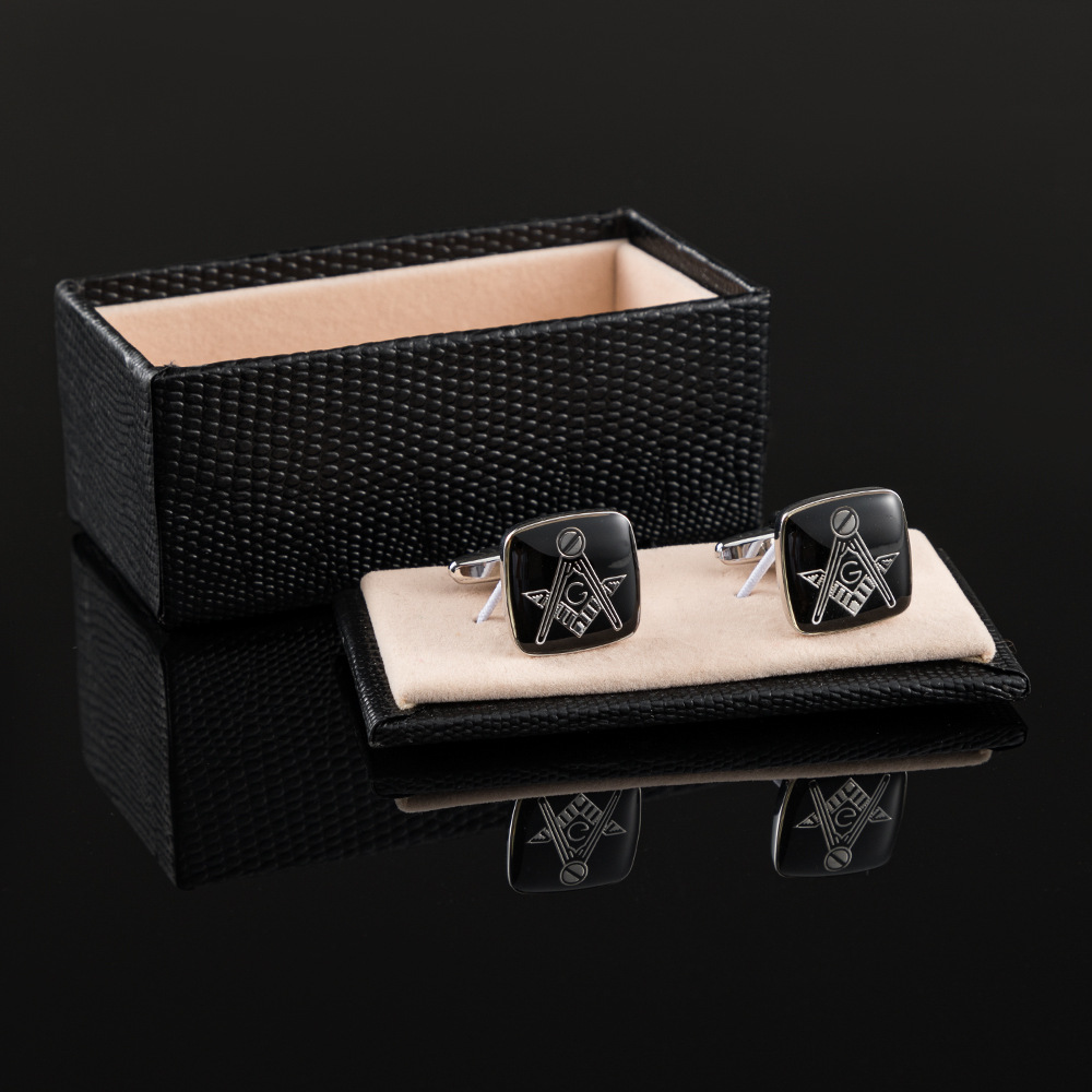 Custom enamel cufflinks wholesale metal cufflinks factory