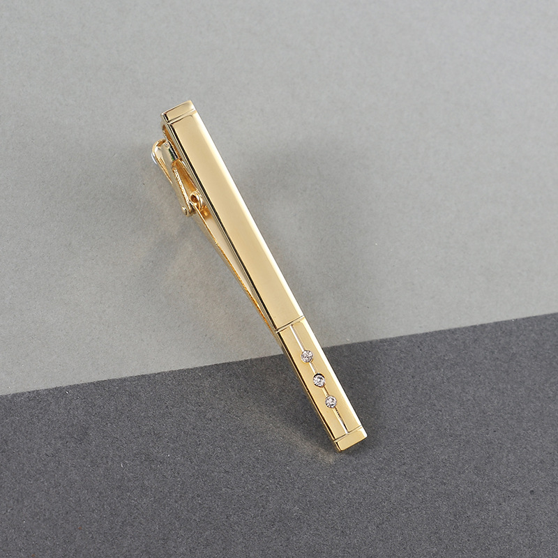 Diamond tie pin Custom tie pin wholesale Metal tie pin wholesale