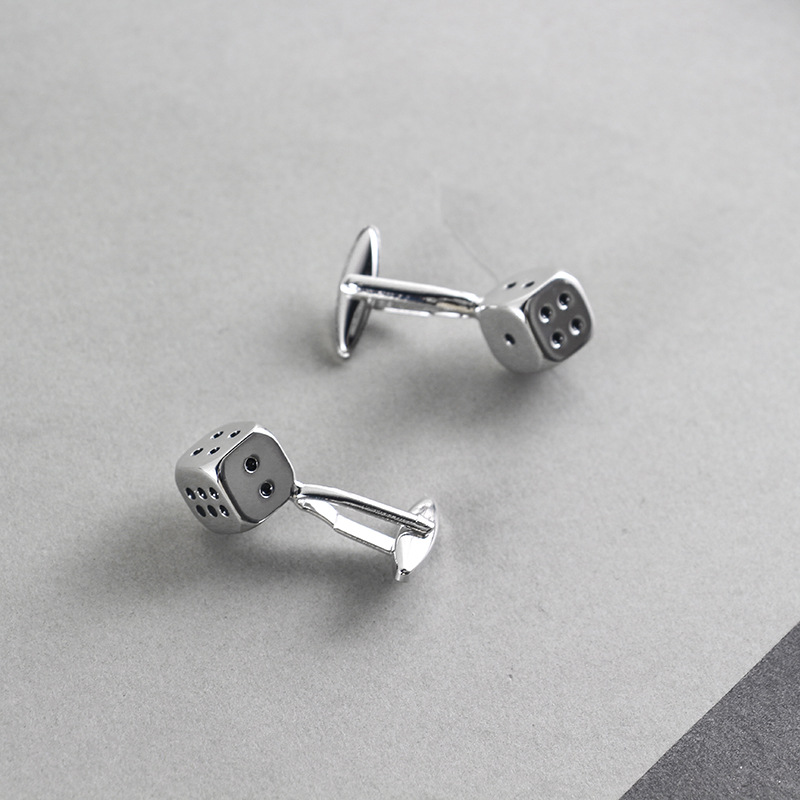 Dice Metal Cufflinks