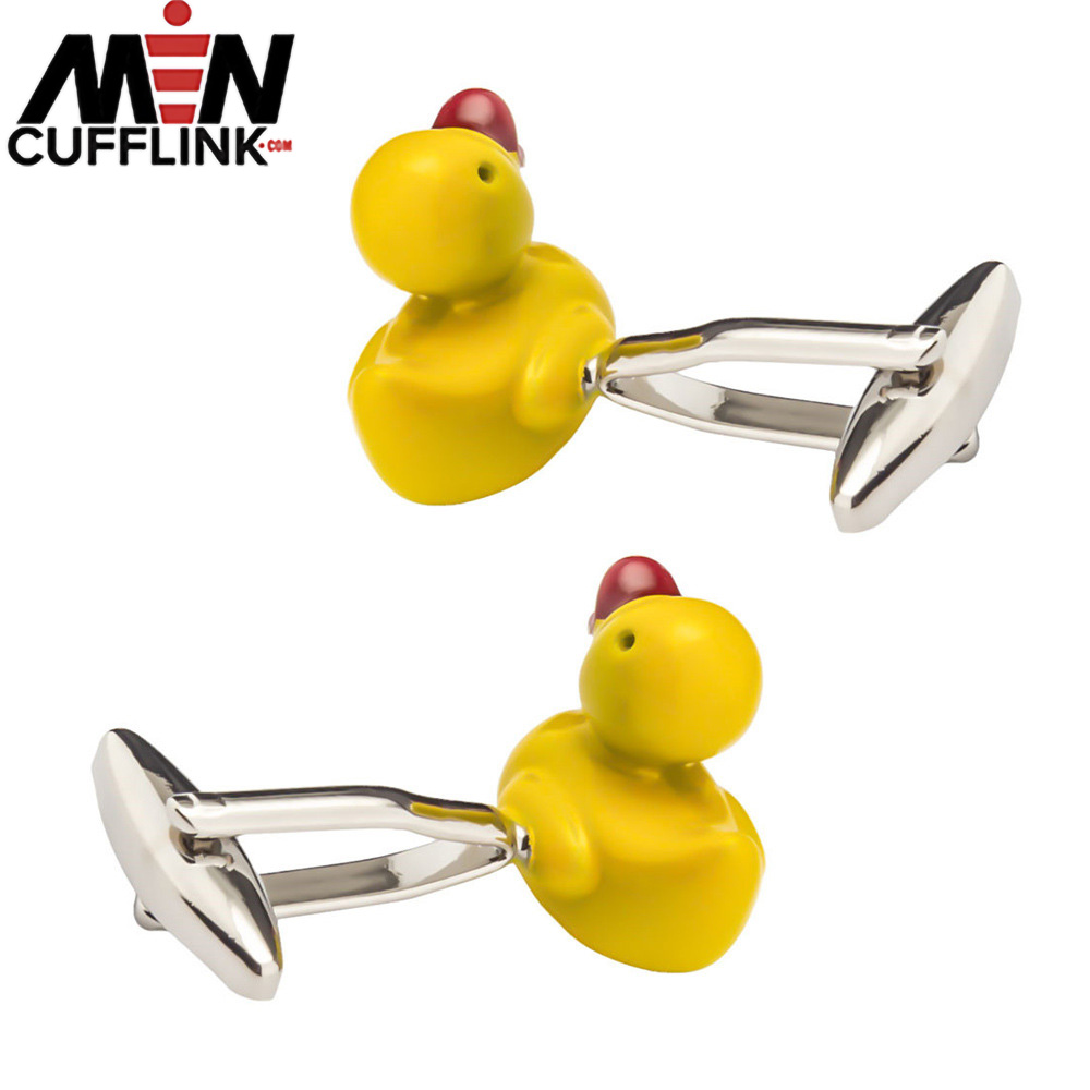 Duck cufflinks funny cufflinks supplier