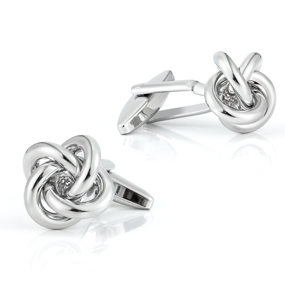 Fashion metal cufflinks factory