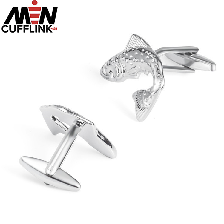 Fish cufflinks custom funny cufflinks wholesale