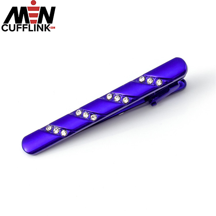 Golden collar clip tie pin stocks