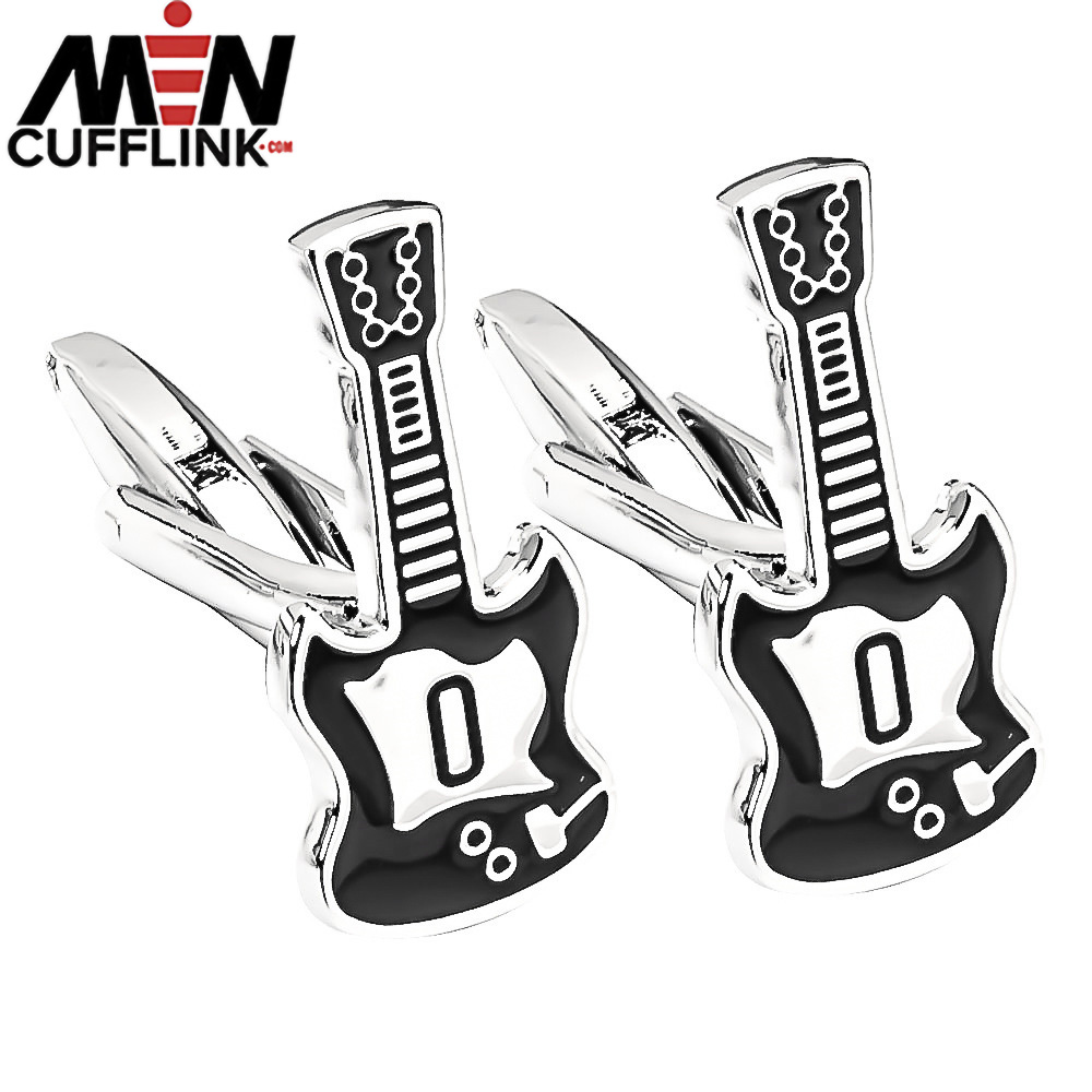 Guitar Cufflinks Bass Drip Cufflinks Enamel Cufflinks