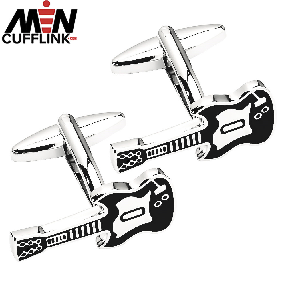 Guitar Cufflinks Bass Drip Cufflinks Enamel Cufflinks