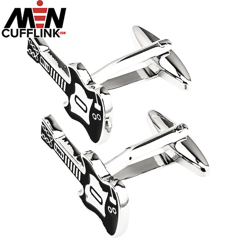 Guitar Cufflinks Bass Drip Cufflinks Enamel Cufflinks