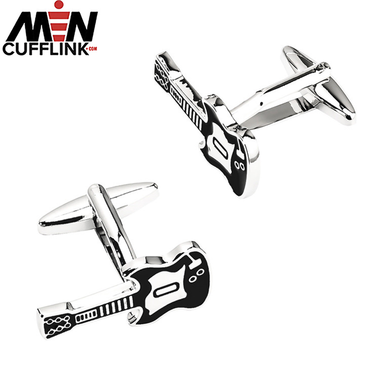 Guitar Cufflinks Bass Drip Cufflinks Enamel Cufflinks