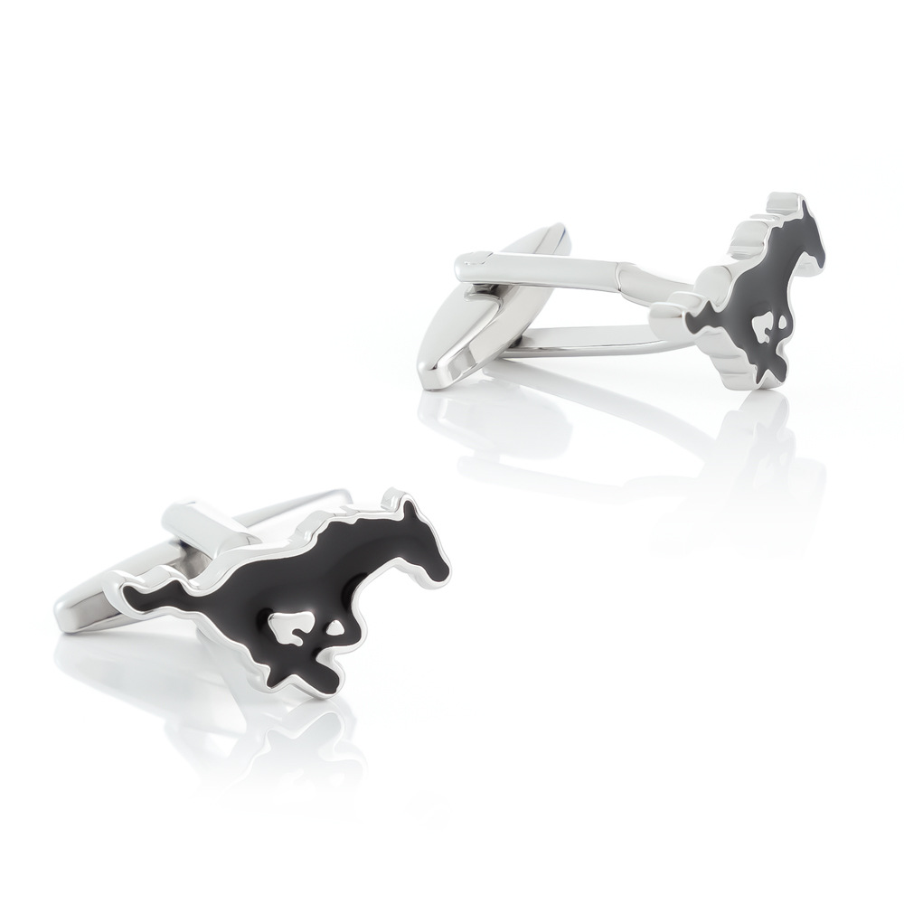 Horse cufflinks custom funny cufflinks factory